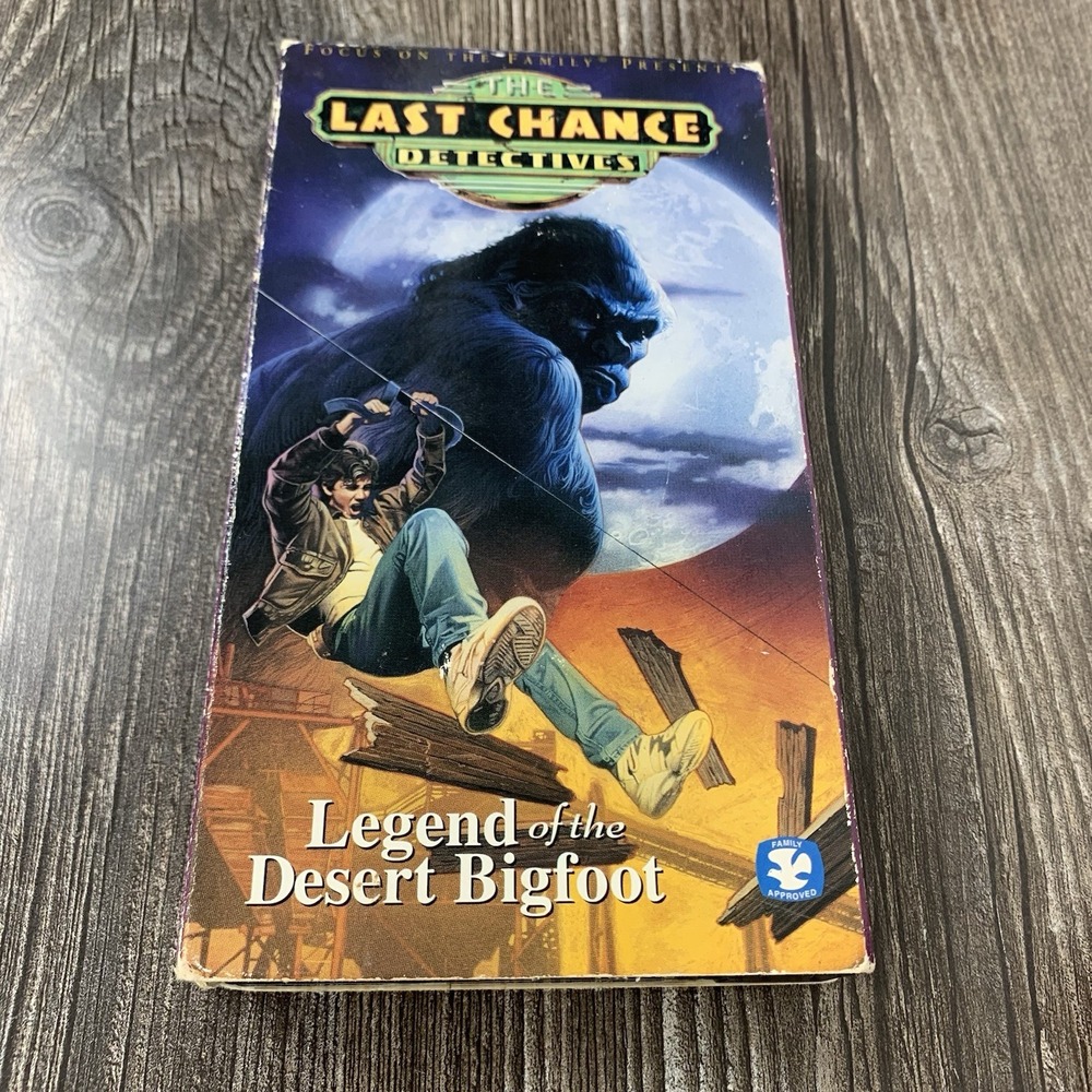 The Last Chance Detectives Legend of the Desert Bigfoot (VHS 1995)